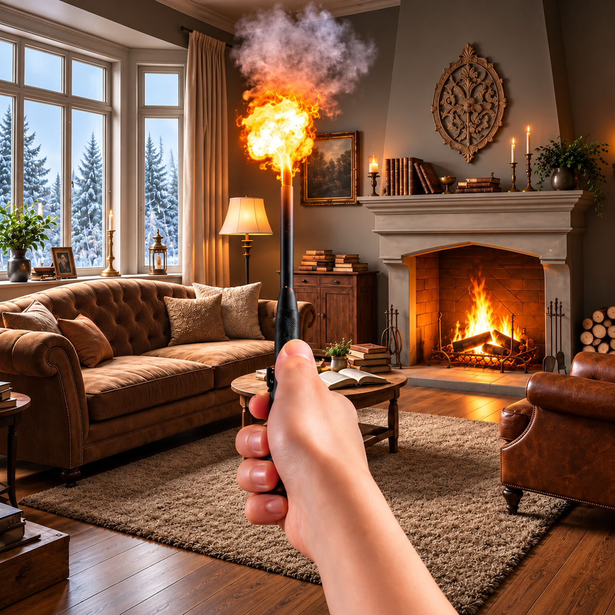 Flame Illusion Wand – Create Realistic Fire Magic in Seconds